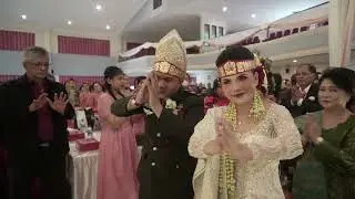 Prosesi Masuk Pengantin - Pesta Adat Batak Lydia Sihombing & Rainer Hutauruk  - Gedung Mulia