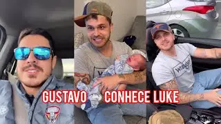 Gustavo Tubarão aceita convite para ser padrinho de Luke Vanier.