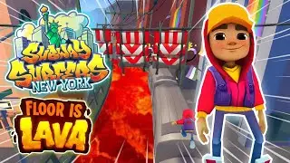 SUBWAY SURFERS NEW FLOOR IS LAVA - NO FLOOR CHALLENGE IN NEW YORK 2023!!!