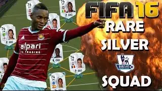 FIFA 16 Ultimate Team / FUT 16 Cheap Rare Silver BPL Squad (PS4 Gameplay)