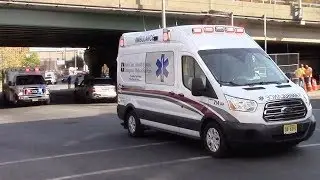 St Clare's EMS Ambulance 214 And MONOC 258 Responding 11-3-17