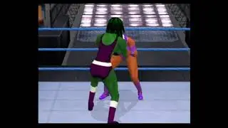 She-Hulk vs. Starfire vs. Wonder Woman vs. Rogue vs. Power Girl vs. Big Barda SYM