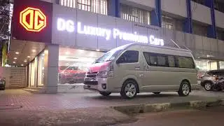 2017 Toyota Commuter Hiace | Custom Reclining Seats | Home Theatre | Gaffar Khan | Dg Luxury Cars
