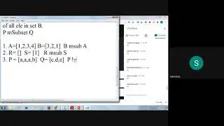 Sahil Shah DM Set Theory: Multisets and Operations & Examples L6