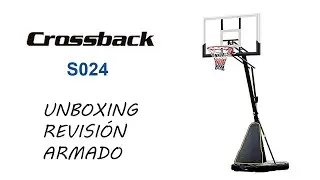 Aro Basket portatil Crossback S024 - Unboxing,  revisión, armado + REGALO ARO NARANJA FREE!!