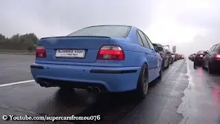 BMW M5 E39 V8  w/  Supersprint Magnum Exhaust -  LOUD SOUNDS!!