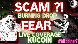 💥 WERE WE SCAMMED ❗❓ See what happened... 🤖  BURNING DROP 🔥 FEAR TOKEN😱 IEO 2021🚀  LIVE COVERAGE ⌚
