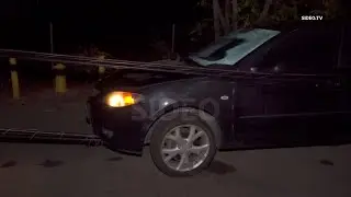 Distracted Driver Crashes Into Pole Knocking Power Lines Down in Jamul