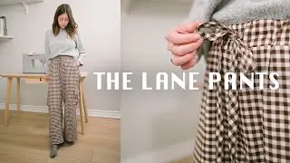 Confident (ish) beginner makes the Lane Pants