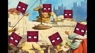 history major tries architecture in a block game | hardcore minecraft