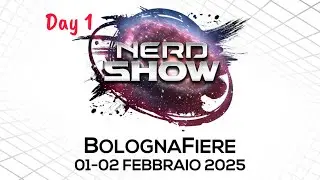 NERD SHOW BOLOGNA 2025 || DAY 1 || BOLOGNA FIERE #cosplay #italy