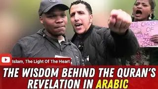 Why Was The Quran Revealed In Arabic His First Question! Shamsi & Christian | Speakers Corner