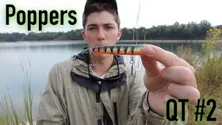 Bass Fishing Poppers -- Quick Tips #2