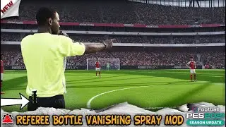 Referee Bottle Vanishing Spray Mod + Installation - PES 2021 & Football Life 2025