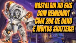Overwatch 2 - IMPEDINDO O AVAN&Ccedil;O DO ADVERS&Aacute;RIO COM REINHARDT EM HOLLYWOOD (DICAS MAIN TANK).