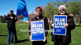 Blue Lives Matter rally