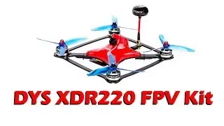 FPV Drone Racing Kit | DYS XDR220 RTF FPV Quadcopter Racing Drone | Force1