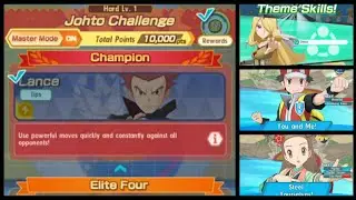 Johto Champion Stadium Master Mode January 2022 Week 1 - 10,000 Points | Pokemon Masters EX
