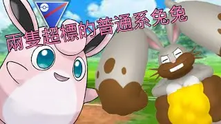 【pokemon go pvp】超級聯盟 0操作陣容5-0 輕鬆回到2700！ 普通的兔兔，不普通！