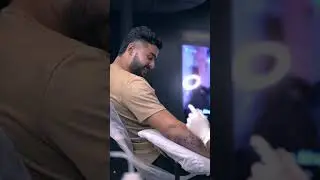 Creating Riyan Parag&rsquo;s Tattoo Masterpiece | Aliens&nbsp;Tattoo