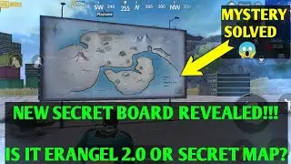 PUBG MOBILE NEW SECRET BOARD REVEALED | SPAWN ISLAND SECRET BOARD REVEALED |ERANGEL2.0 OR SECRETMAP?