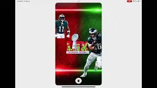 Super Bowl 59 wallpaper making 🦅🐺