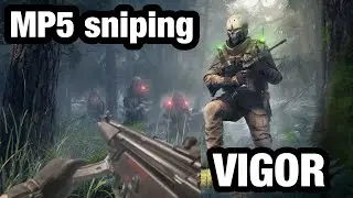 Sniping dude with a MP5 in Vigor - Vigor Ps4 Edition Gameplay