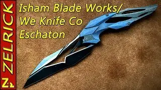 Isham Blade Works and WE Knife Co.  Eschaton Prototype