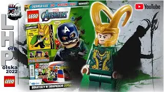 Lego MARVEL Avengers Magazyn KWIECIEN 2/2022 Loki I LHP.
