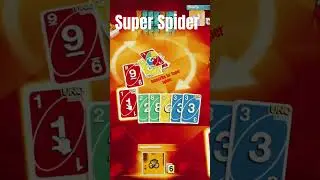 Super Spider :O | #gaming #uno #funny #cardgame