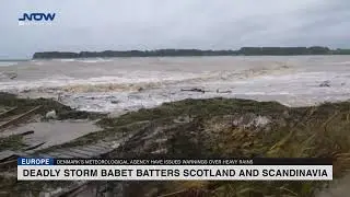 Deadly Storm Babet batters Scotland and Scandinavia