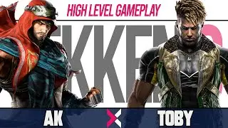 T8 🔥 AK (Shaheen) vs TOBY (Eddy) 🔥 Tekken 8 High Level Gameplay