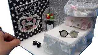 DIY Miniature Dollhouse room LOL SURPRISE hair goals YANG Q.T. dolls 엘오엘 서브라이즈 헤어골즈 집만들기