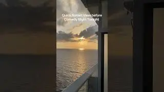 Cruise Sunset #firstevercruise