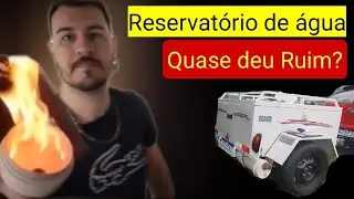 Como fazer Reservatório de Água em um Reboque para Acampamento ⛺#camping  #reservatório #reboque 