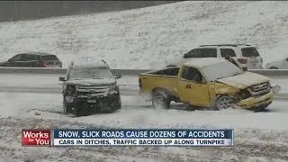Winter weather causes accidents all over Green Country roads