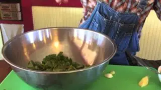 Farm to Table: Purslane Salad with Roasted Beets and Fresh Dahlias