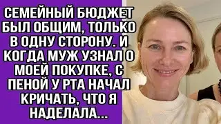 семейный бюджет был общим, только в одну сторону. и когда муж узнал о моей покупке, с пеной у рта...