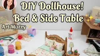 Making doll house at home 🎀✨easy and preety 🌺💝 |first video on YouTube|Art Mistry ✨