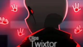 Glitchtale gaster vs Betty Noire. Twixtor.