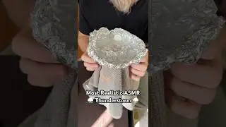 Realistic ASMR Rain and Thunder ⛈️