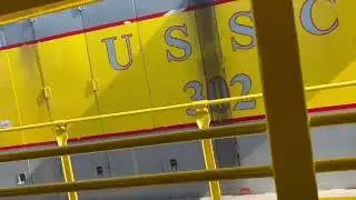 Sugar Express Lake Placid Limited Train Ride pulling into Clewiston area 