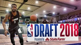 NBA live 19 My Career - Daft Combine & NBA Debut!!!😱😱😱