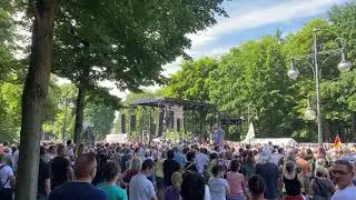Demo Berlin 01.08.2020 Hauptb&uuml;hne S&auml;ngering