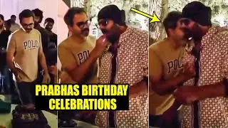 Prabhas Birthday Celebrations | Prashanth Neel | Salaar 2 | Filmylooks