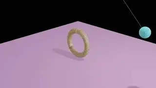Ball through loop animation 3-1