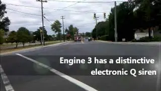 Wade Hampton (SC) Fire Department - Traffic Accident Response - 09/20/2011