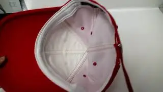 Red baseball cap