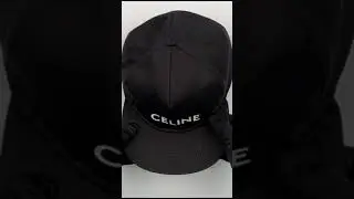 CELINE Logo Ball Cap 641M 2AUU1 38NO #short