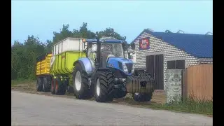 AKCJA KISZONKA Z KUKURYDZY \OPOROWY ODWÓZ NOWYM CIĄGNIKIEM\#MAZURY 2